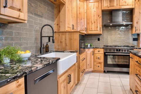 Ample counter space for meal prepping.