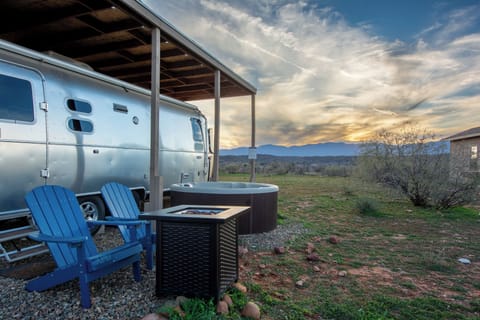 Sunset mountain views