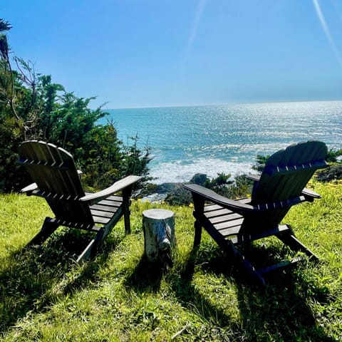 Sit by the ocean and enjoy the waves