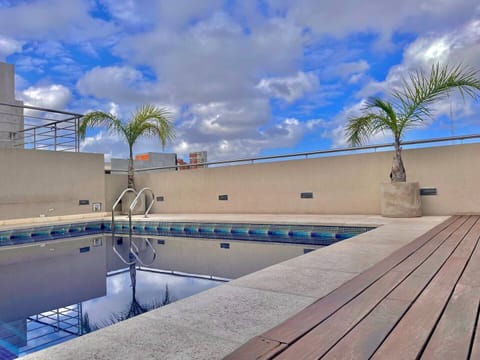 Rooftop pool