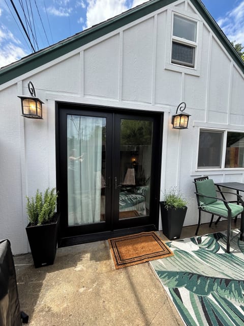 Front entry and courtyard