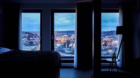 Deluxe Double Room, City View | Individually decorated, blackout drapes, free WiFi, bed sheets