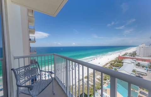 Private balcony off the 2nd bedroom