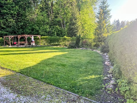 Wood, Garden, Shrub, Cottage, Shade, Backyard, Garden Buildings, Lawn, Landscaping, Yard