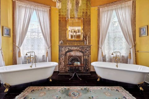 Double Clawfoot Tubs