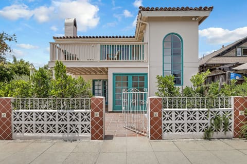 The Villa is in classic Santa Barbara Spanish style architecture built by us!