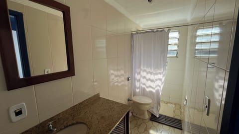 Standard Double Room, Pool View | Bathroom | Shower, toilet paper