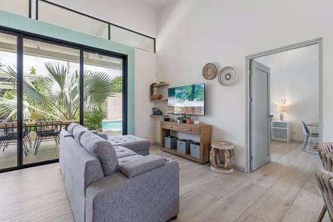 Villa, Patio, Garden View | Living area