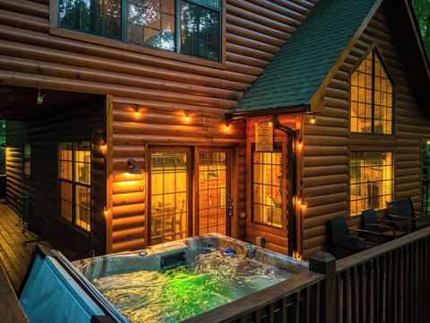 Evenings on the deck are truly magical!