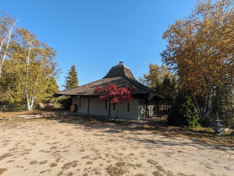 OVERVIEW:  Overall view of the cute property from the beach