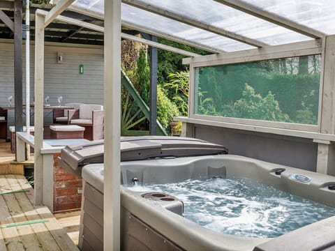 Deck, Shade, Hardwood, Outdoor Furniture, Balcony, Plank, Eco Hotel, Swimming Pool, Wood Flooring, Resort