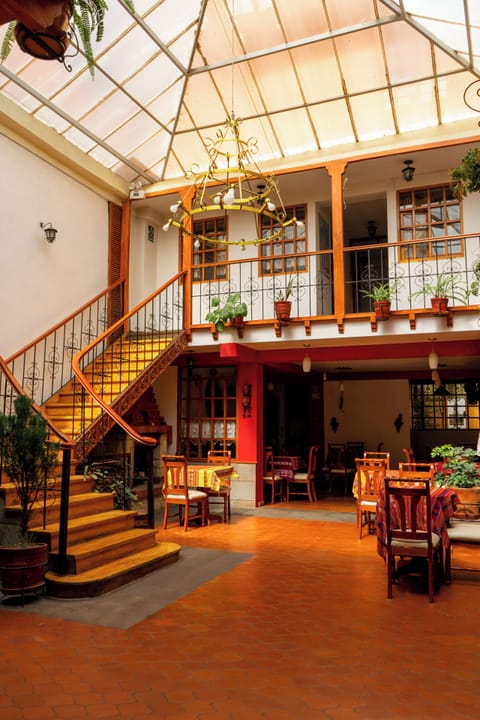 Interior entrance