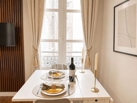 Standard Apartment, Courtyard View | Living area | 80-cm Smart TV with digital channels