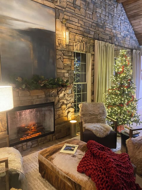 Christmas at the cabin!