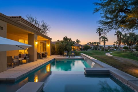 Soak in sunset views from your private pool and patio, where desert elegance meets laid-back luxury for the perfect getaway.