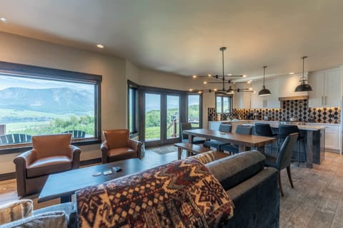 Open concept living space