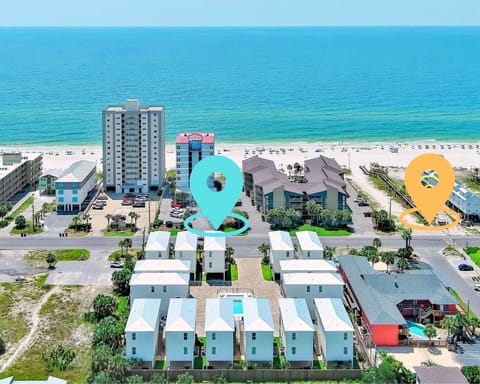 Front row cottage just 100 steps from beach access with stunning gulf views!