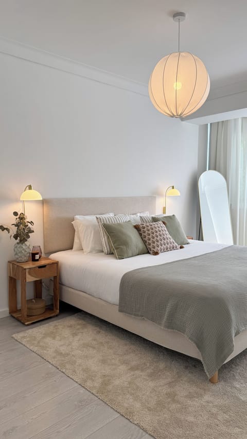 Quarto principal com cama king size