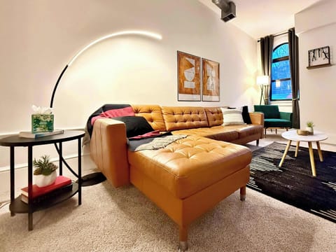 LIVING ROOM: Welcome to Rivertown Retreat! We're so happy you chose to stay with us.