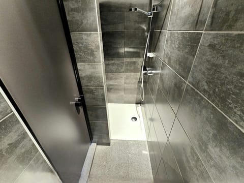 Twin Room | Bathroom | Shower, towels