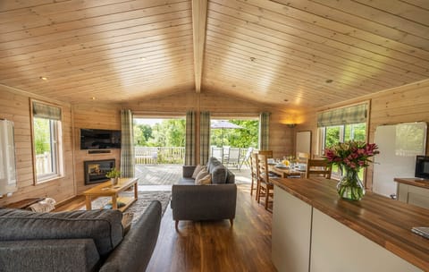 Open plan living area