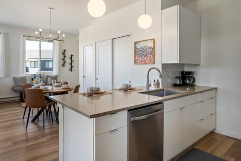 Open Concept Kitchen and Dining