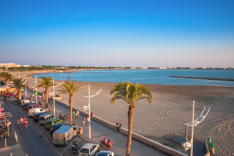 Private beach nearby