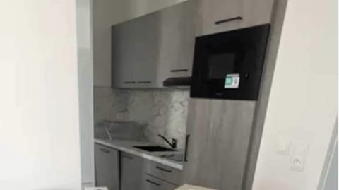 Apartment | Private kitchen | Fridge, microwave, stovetop, dishwasher