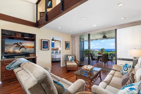 Condo, Multiple Beds, Balcony, Ocean View (Country Club Villas 315) | Living area | 42-inch flat-screen TV with digital channels