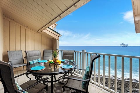Condo, Multiple Beds, Lanai, Ocean View (Sea Village 4307) | Outdoor dining