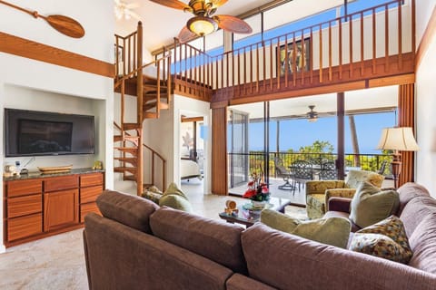 Condo, Multiple Beds, Balcony, Ocean View (Country Club Villas 302) | Living area | 42-inch flat-screen TV with digital channels