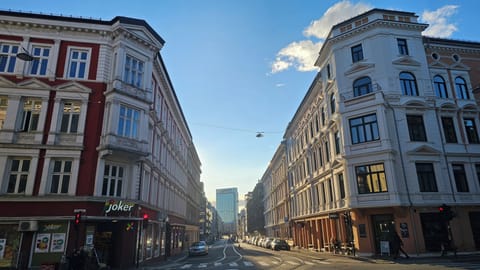 Walkind distance to City centre