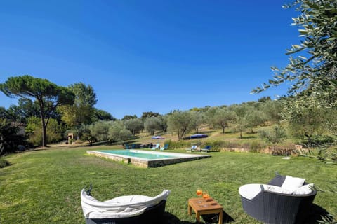 Enjoy the sun by a quiet pool