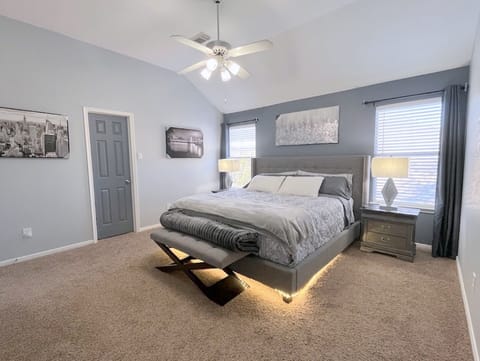 Brighten your stay with a large window that fills the room with natural light.