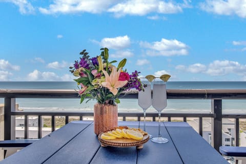 Sip champagne on your private balcony while enjoying stunning ocean views and fresh sea breezes.