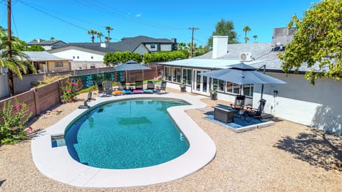 Cool off with a refreshing deep in the pool
