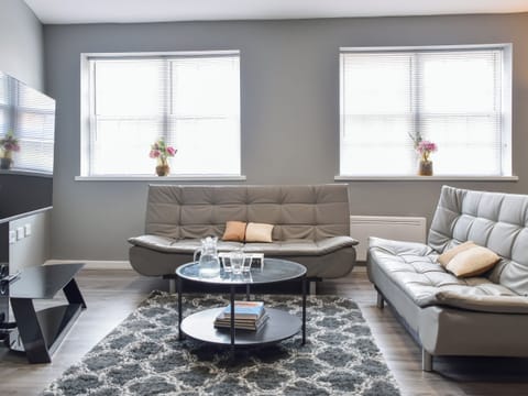 Open plan living space | Apartment 1 - Ye Olde Smithy, Stoke-on-Trent