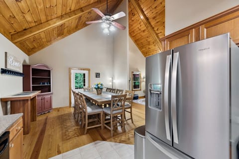 Kitchen and Dining Space on main level
