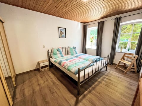Bedroom, Bed, Wood, Bedding, Bed Sheet, Floor, Flooring, Interior Design, Bed Frame, Furniture