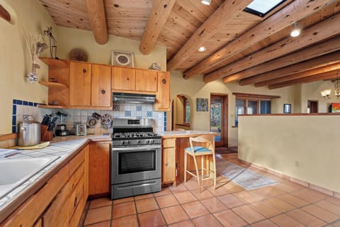 Fully stocked custom kitchen