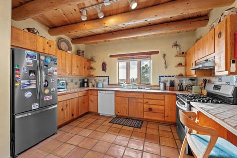 Kitchen with full sized appliances