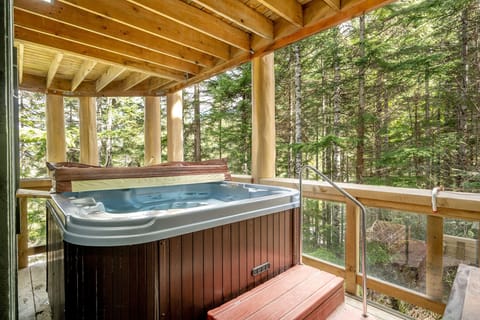 Enjoy your very own private hot tub!