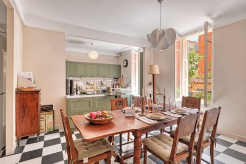 Kitchen and dining area