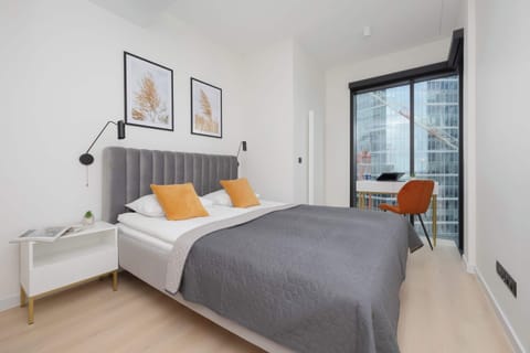 A quiet bedroom perfect for relaxing.