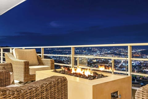 Stunning cityscape view from your private balcony