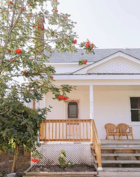 Come enjoy a beverage on the beautiful porch at Wild Rose