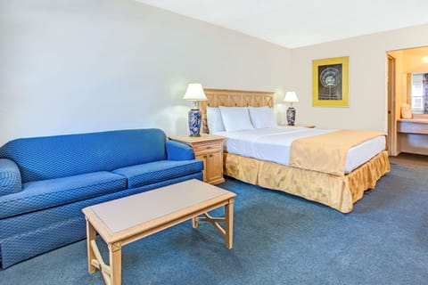 Room, 1 King Bed | Desk, iron/ironing board, free WiFi