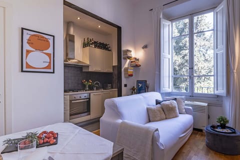 Kitchen, Living Room