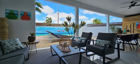 Deluxe Apartment, 2 Bedrooms, Patio, Garden View | Terrace/patio