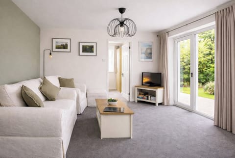 Lounge Area with french doors